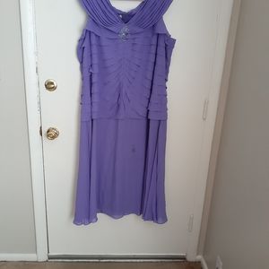 Purple dress